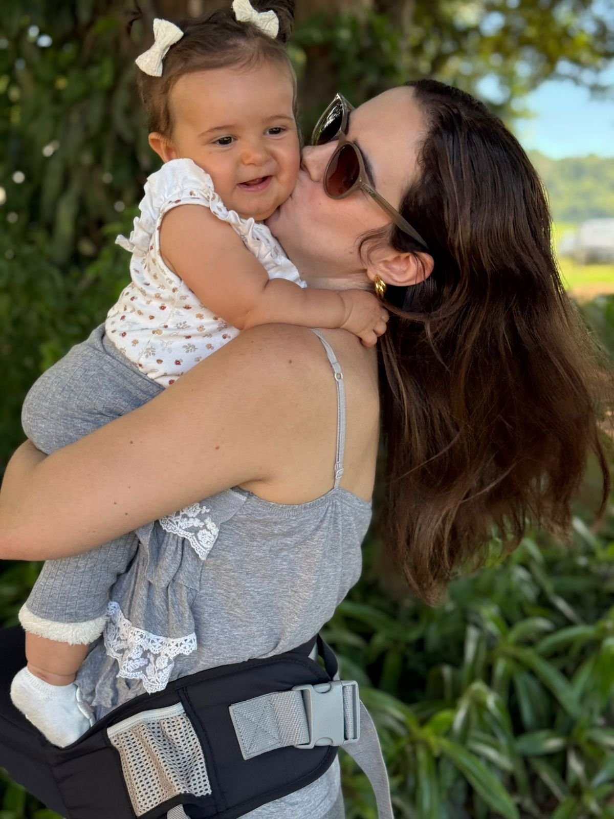 Dra. Bruna Borges com sua filha